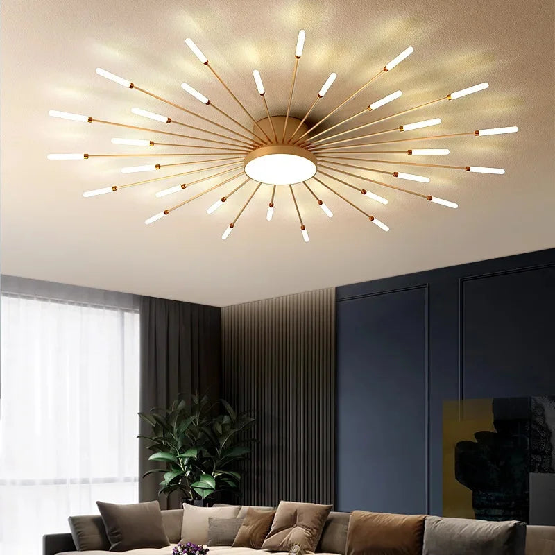 Creative LED Ceiling Lamp Modern Living Room Light Nordic Home Deco Dining Bedroom Lighting Lustre Indoor Ceiling Pendant Lamp