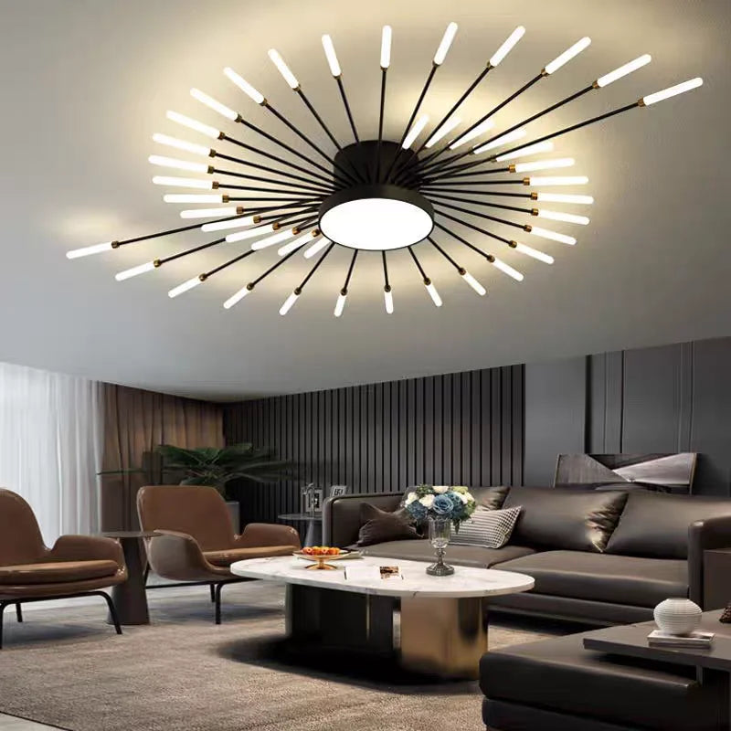 Creative LED Ceiling Lamp Modern Living Room Light Nordic Home Deco Dining Bedroom Lighting Lustre Indoor Ceiling Pendant Lamp