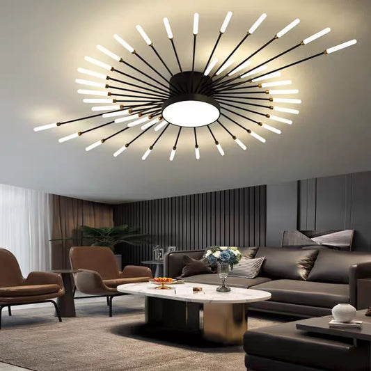 Creative LED Ceiling Lamp Modern Living Room Light Nordic Home Deco Dining Bedroom Lighting Lustre Indoor Ceiling Pendant Lamp
