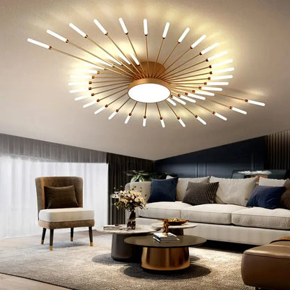 Creative LED Ceiling Lamp Modern Living Room Light Nordic Home Deco Dining Bedroom Lighting Lustre Indoor Ceiling Pendant Lamp